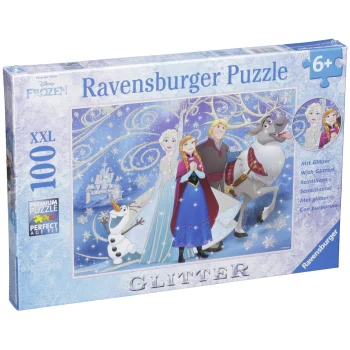 Puzle Ravensburger Disney Frozen Glittery Snow XXL, 100 gab.