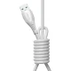 USB-A – Lightning kabelis Joyroom S-A59 Vibrant Series 3A 1.2 m, balts