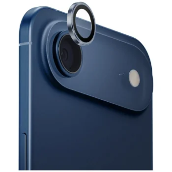 Kameras aizsargstikls Uniq Optix iPhone Air ar aplikatoru, zils