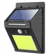 Solārā lampa ar 48 COB LED, kustības un krēslas sensoru