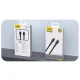 Dudao L9X 30W USB-C uz Lightning kabelis 2m, melns