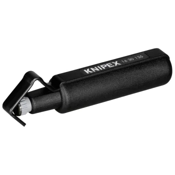 Kabeļu apvalku noņemšanas instruments KNIPEX 135 mm, melns