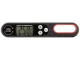 Saliekams virtuves termometrs ar zondi un LCD displeju, no -50°C līdz +300°C, melns