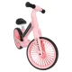 Līdzsvara velosipēds Trike Fix Glow LED ar 12\" EVA riteņiem, rozā