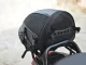 Ūdensizturīga motocikla sēdekļa soma un pleca soma 2-in-1 Melna