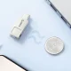 USB zibatmiņa Orico U301 64GB USB-A USB-C USB 3.2 Gen 1, sudraba