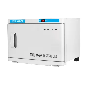 Dvieļu sildītājs ar UV-C sterilizatoru 16 L 200 W, balts