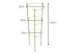 Augu balsts ar 3 riņķiem 120 cm DIVODV