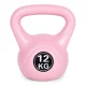 Svara bumba Kettlebell MOVEPRO 12 kg, rozā