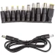 Ārējais akumulators 30000mAh, PD 65W, DC 12-19V, USB-C, 2x USB-A, QC3.0, melns / oranžs