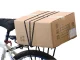 Elastīgās gumijas velosipēda bagāžniekam, 60cm, melnas