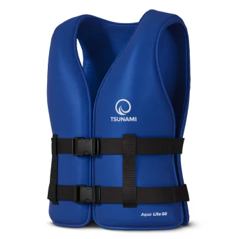 Peldēšanas drošības veste TSUNAMI Aqua Lite 50, XXL, tumši zila