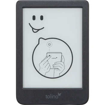 Tolino Shine 5. paaudzes e-grāmatu lasītājs, 16GB, Melns