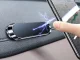 Magnētiskais auto telefona turētājs, pašlīmējošs, melns