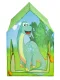 Iplay Dino bērnu telts - rotaļu mājiņa, 95x72x102 cm