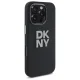 DKNY Liquid Silicone Metal Logo vāciņš iPhone 16 Pro Max, Black