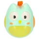Bērnu Attīstošā Neapgāžamā Taktīlā Maņu Rotaļlieta Grabulis \"Pūce\", Gaiši zils | Kid\'s Tumbler Toy...