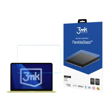 Hibrīda aizsargstikls 3mk FlexibleGlass priekš Apple MacBook Neo (A18 Pro)
