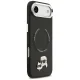Karl Lagerfeld vāciņš iPhone 17 Air Karl & Choupette Pins MagSafe, melns