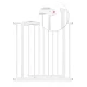 Nukido 718001 drošības vārtiņi bērniem, 75-85 cm, balti