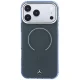 Mercedes Double Layer Iconic Logo MagSafe vāciņš iPhone 18 Pro Max / 17 Pro Max, tumši pelēks