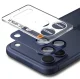 Spigen Optik Pro XL kameras aizsargstikls iPhone 17 Pro Max, tumši zils