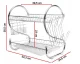 Divstāvīgs Dubultais Metāla Trauku Žāvētājs | Double Metal Dish Dryer