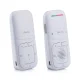 Alecto DBX130 DECT audio mazuļa uzraudzības ierīce ar ECO režīmu, balta