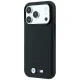 BMW M Blue Perfo Metal Logo MagSafe vāciņš iPhone 18 Pro Max / 17 Pro Max, melns