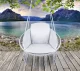 Šūpoles \"Stārķa Ligzda\" ar Spilvenu Dārzam Terasei Balkonam | \"Stork\'s Nest\" Swing with Cushion