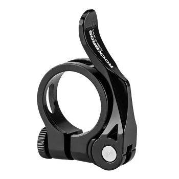 Rockbros 41210092001 velosipēda sēdekļa stutes apskava ar ātro fiksāciju, 31.8 mm, melna