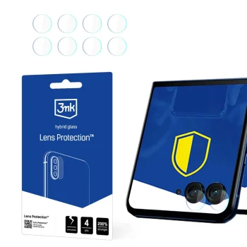 3mk Lens Protection kameras aizsargstikls Motorola Razr 50 Ultra (Front)