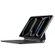Planšetdatora vāciņš ar Bluetooth tastatūru Dux Ducis MK Series, iPad Pro 11\" (2024), melns