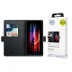 3mk Wallet Case atverams vāciņš Xiaomi Poco X8 Pro, melns