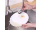 Virtuves jaucējkrāna ūdens aerators, 360°, M22, hromēts, sudraba