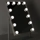 Kosmētikas spogulis ar LED apgaismojumu USB, 30x40cm | LED Illuminated Cosmetic Makeup Mirror