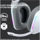 Logitech G733 Lightspeed bezvadu spēļu austiņas, baltas
