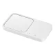 Samsung Wireless Charger Duo EP-P5400BWEGEU bezvadu induktīvais lādētājs 15W, balts
