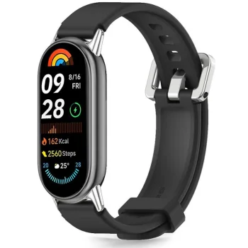 Tech-Protect IconBand Classic siksniņa Xiaomi Smart Band 8 / 9 / 10 / NFC, melna