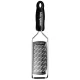 Microplane Gourmet rupjā rīve, melna / sudraba