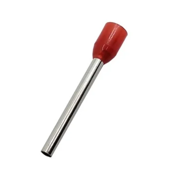 Izolēti vadu uzgaļi 1.5 mm² / 16AWG kabelim, 100 gab., sarkani