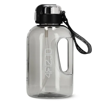 4Fizjo sporta ūdens pudele, 2 L, Tritan, pelēka