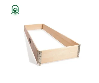 Koka paaugstinātā dārza dobe KLASIKA GARDEN 1200x800x195 mm
