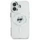 Karl Lagerfeld iPhone 16 vāciņš IML Metal Choupette Head MagSafe, balts