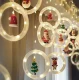 LED Ziemassvētku lampiņas 3m gredzeni ar figūrām DA324A