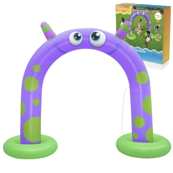 Bestway Jumbo Friendly piepūšamais ūdens smidzinātājs bērniem, 244x84x198 cm