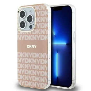 DKNY iPhone 15 Pro Max vāciņš Mono & Stripe MagSafe, zils