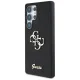Guess Fixed Glitter Big 4G Metal Logo vāciņš Samsung Galaxy S25 Ultra, melns