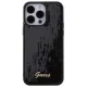 Guess vāciņš iPhone 15 Pro Max 6.7\" Sequin Script Metal GUHCP15XPSFDGSK, melns