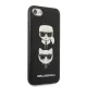 Karl Lagerfeld Saffiano Karl&Choupette Head vāciņš iPhone SE 2022/2020/8/7